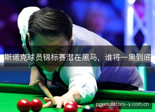 斯诺克球员锦标赛潜在黑马，谁将一黑到底